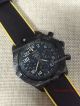 2017 Copy Breitling Avenger Chronograph Watch Black Nylon Stitch Yellow  (3)_th.jpg